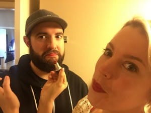 Steph Puts Lipstick on Matt