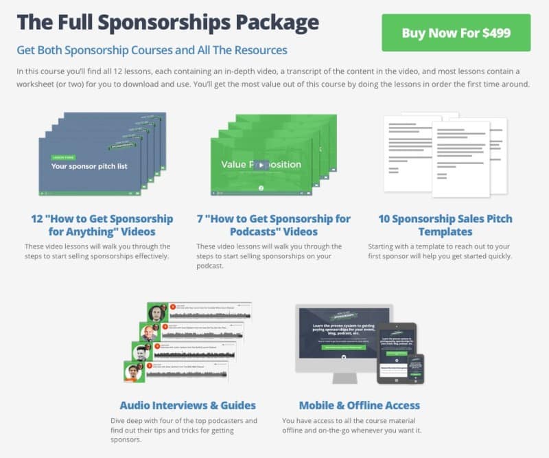 The Full Sponsorship Package Live Design (Sketched by Jason)