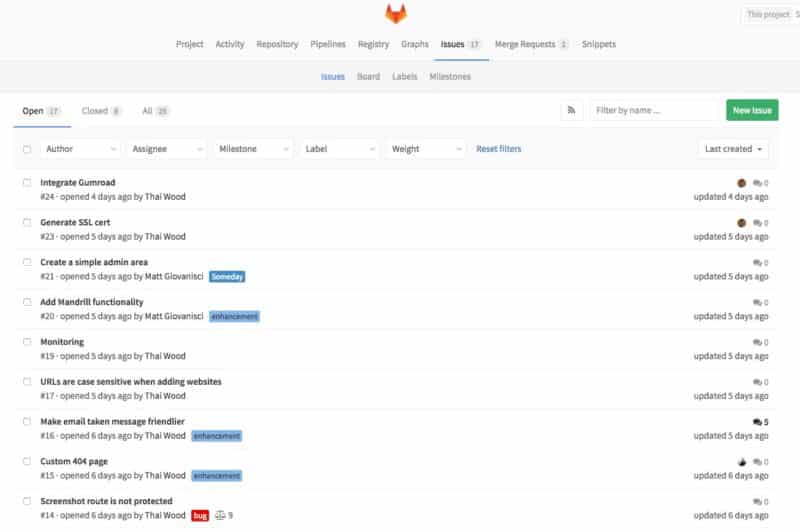 GitLab Issues