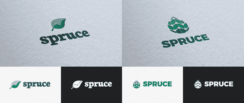 Spruce Logo Design Concepts