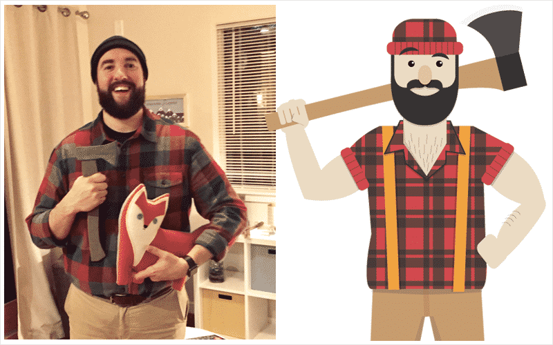 Lumberjacks for Halloween