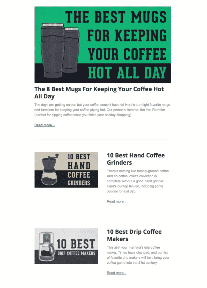 Roasty Coffee Newsletter 2