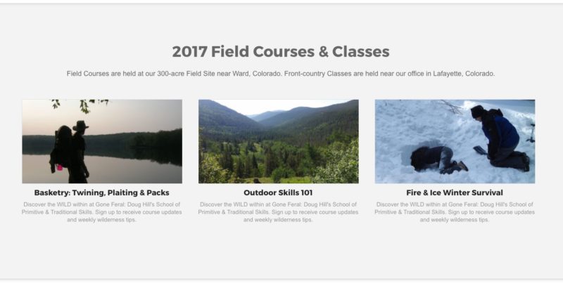 Field courses block