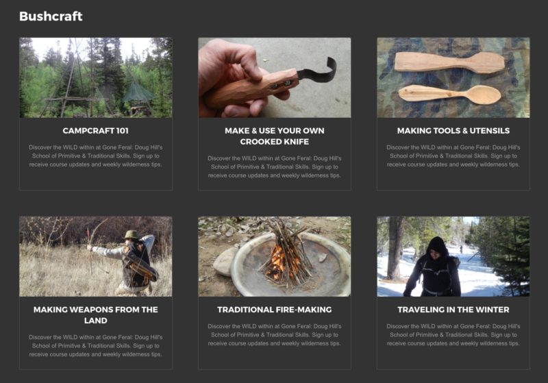 Bushcraft Courses