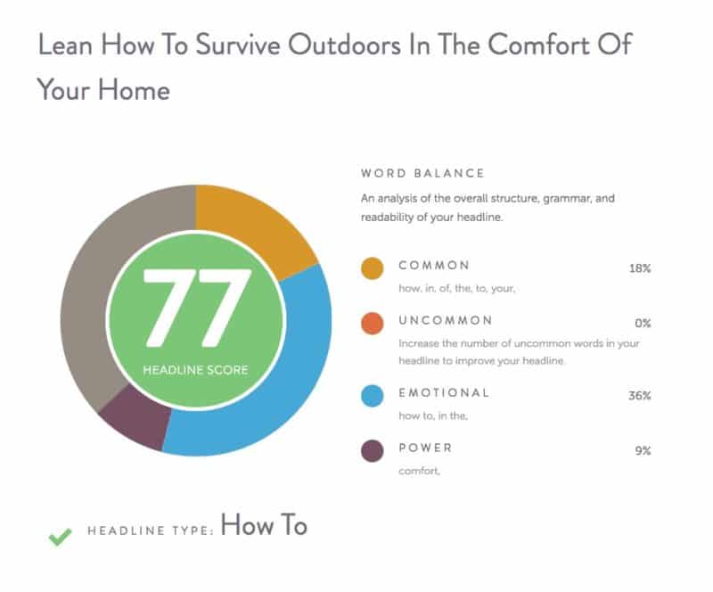 LEARN HOW TO SURVIVE OUTDOORS IN THE COMFORT OF YOUR HOME