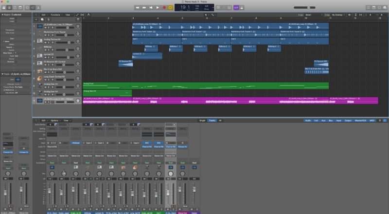 SEO For Blogger Theme Music in Logic Pro X
