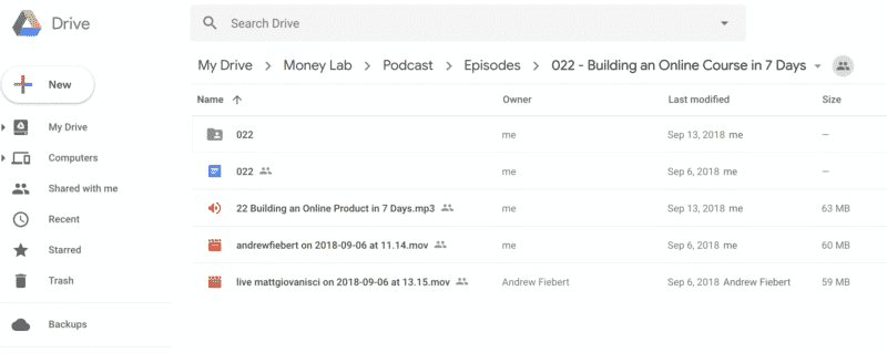 Money Lab Episode Files