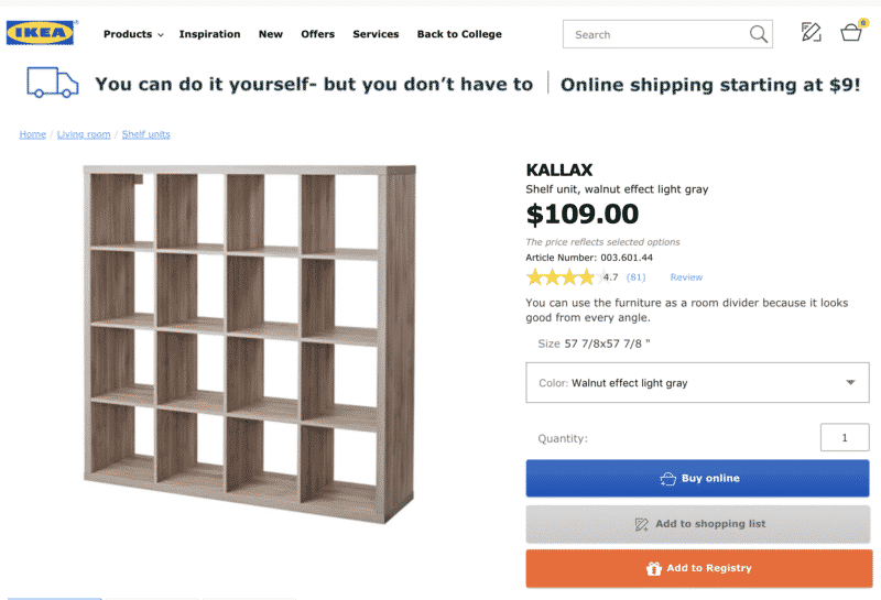 Ikea Shelf