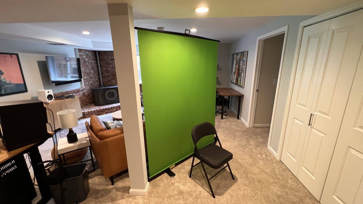 Green Screen Studio Set Up