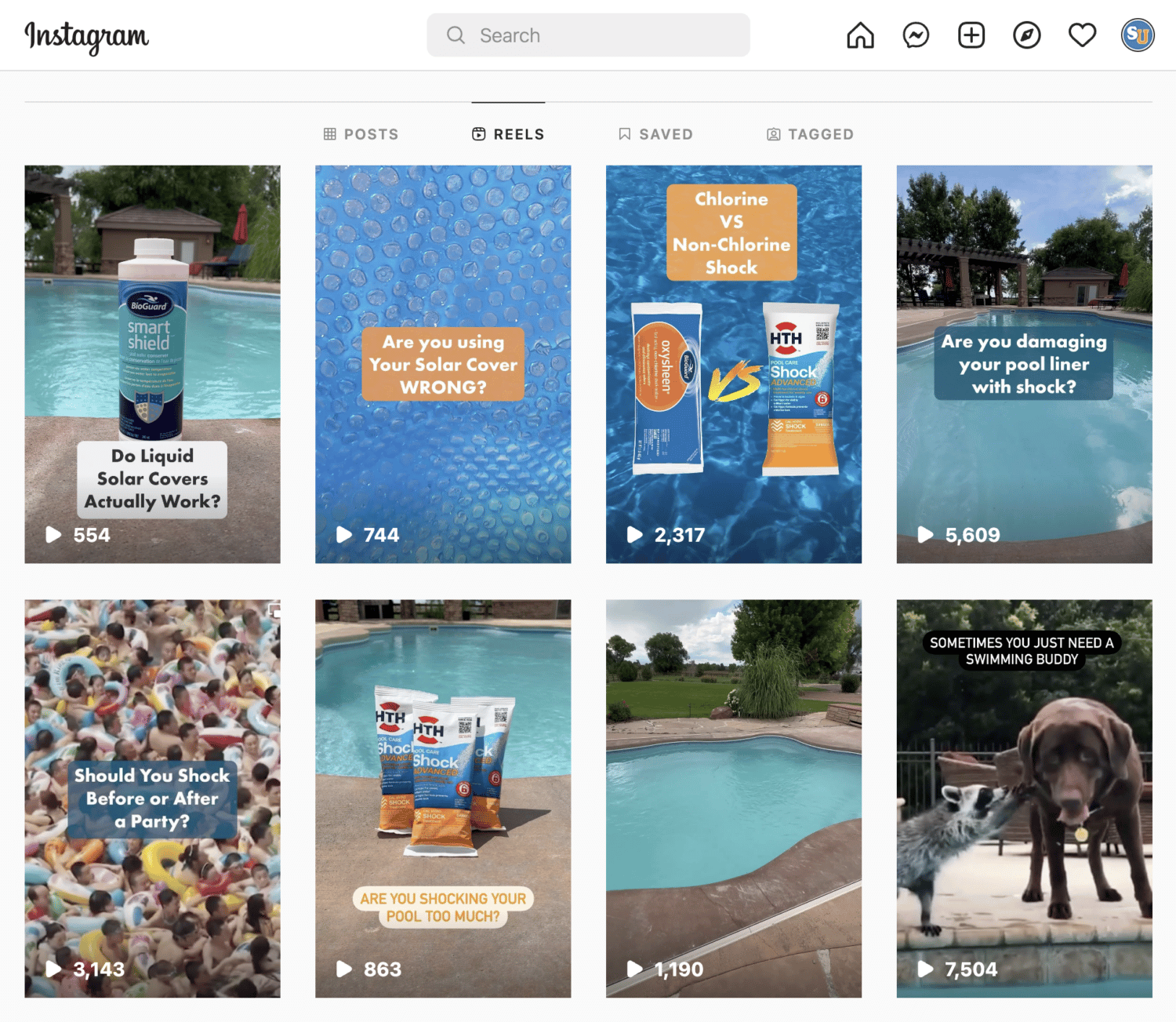 Instagram Reels Week 3 For Swim University