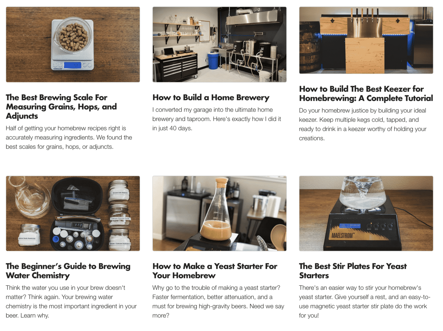 Latest Brew Cabin Posts with Rounded Images