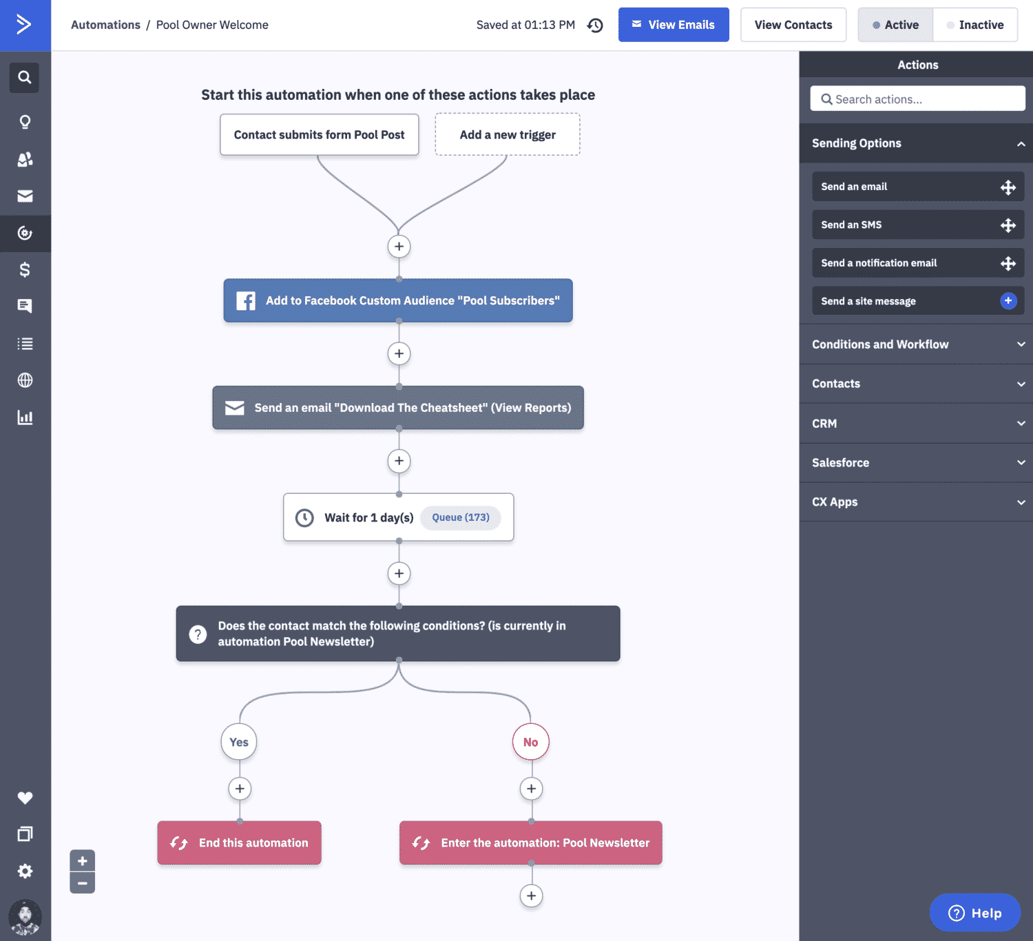 Pool Owner Welcome Automation V1