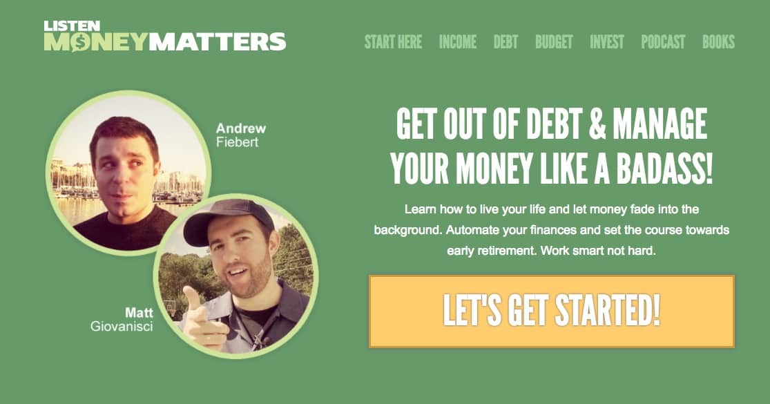 Listen Money Matters Redesign